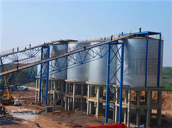 沙湖原种场螺旋钢板仓