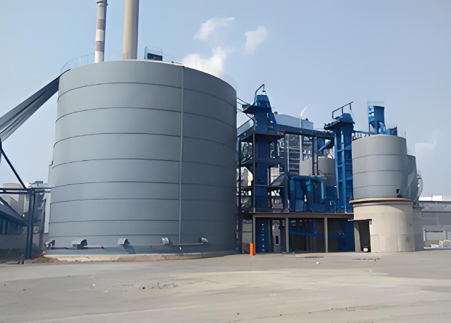 沙湖原种场1万吨钢板仓